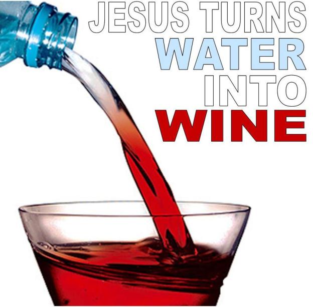 Jesus Turns Water Into Wine